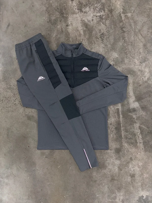 Trailberg Grey Rhine Set - Quarter Zip / Pant