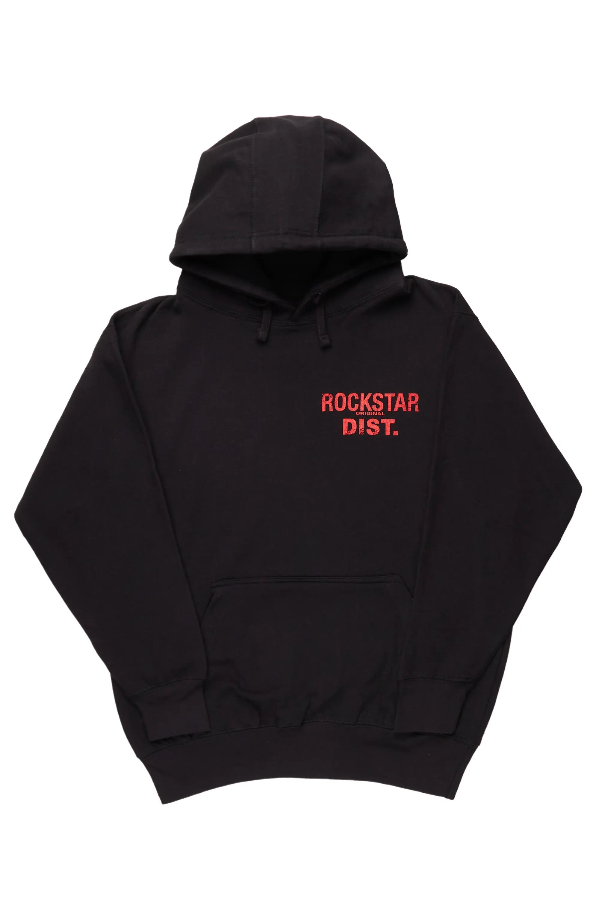 Lake Black/Red Graphic Hoodie