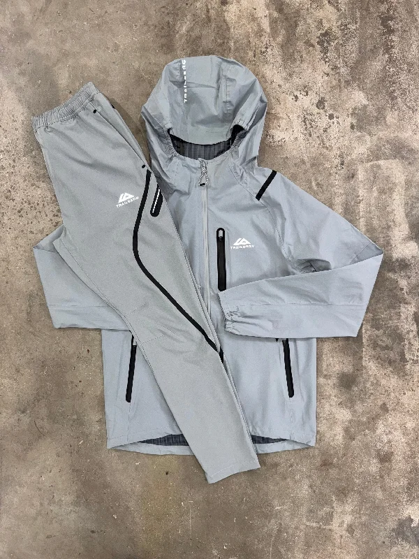 Trailberg Grey Tech Tracksuit - Jacket / Pant