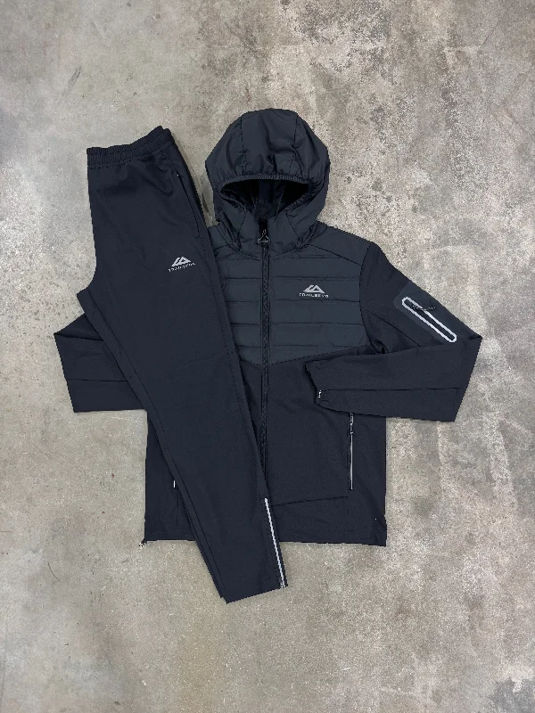 Trailberg Rhine Hybrid Tracksuit - Black