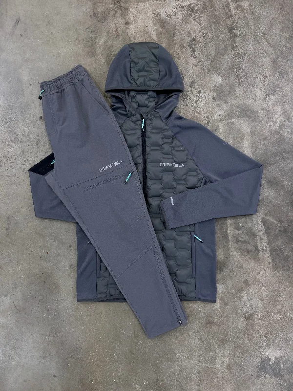 Dripmoda Peak Hybrid Grey Set - Jacket / Pants