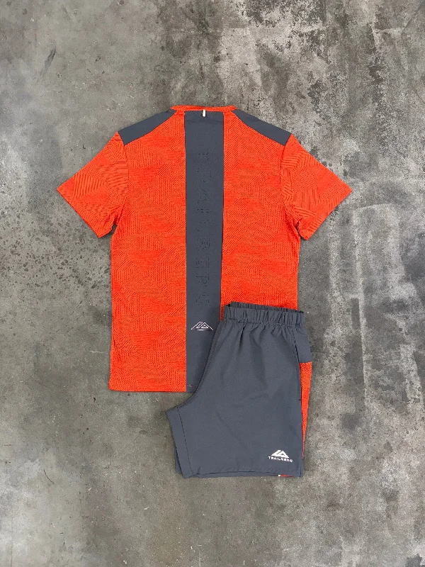 Trailberg Orange / Grey Dimension Set - T Shirt / Short