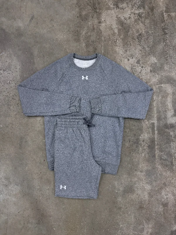 Under Armour Grey Rival Set - Sweatshirt / Short