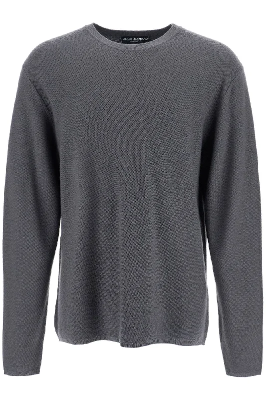 Dolce & Gabbana Men's Oversized Crewneck