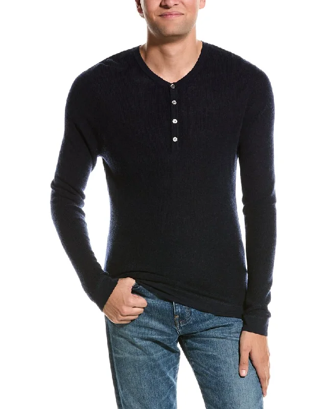 Kier + J Wool & Cashmere-Blend Henley