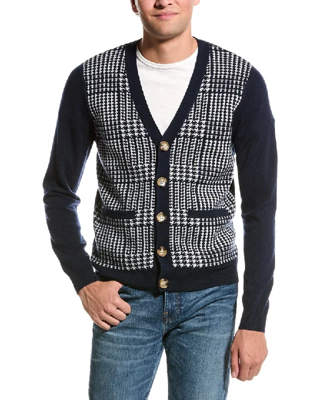 Kier + J Wool & Cashmere-Blend Cardigan