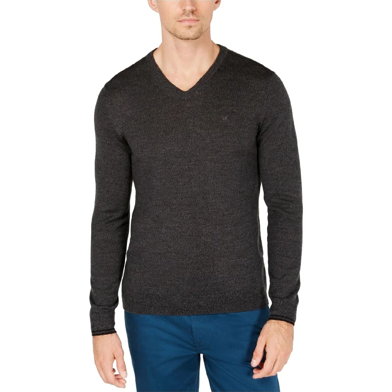 Calvin Klein Mens Extra Fine Merino Pullover Sweater