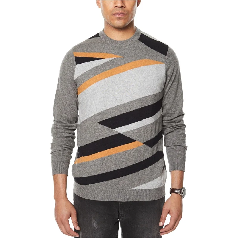 Sean John Mens Intarsia Pullover Sweater