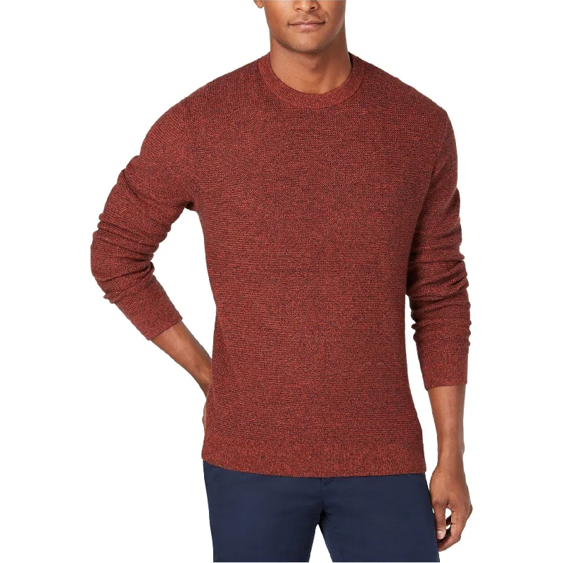 Michael Kors Mens Moulinex Pullover Sweater, Orange, XX-Large