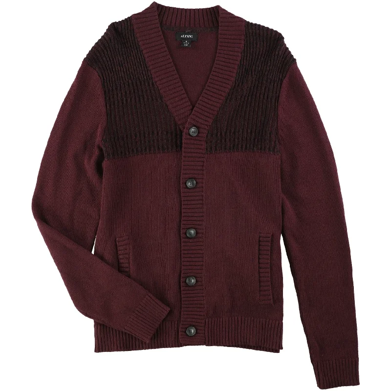 Alfani Mens Buttoned Cardigan Sweater