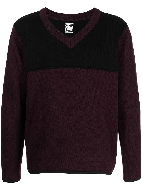 V-Neck Knit Jumper