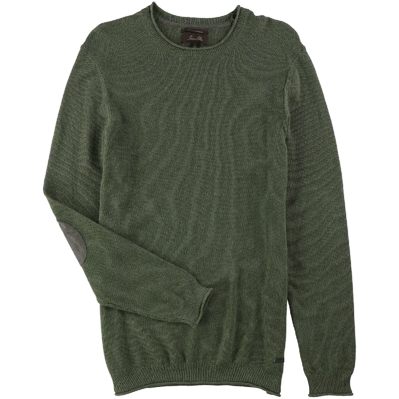 Tasso Elba Mens Textured Pullover Knit Sweater