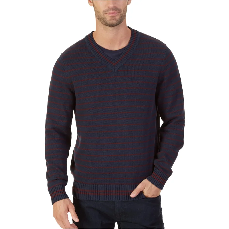 Nautica Mens Striped Pullover Sweater