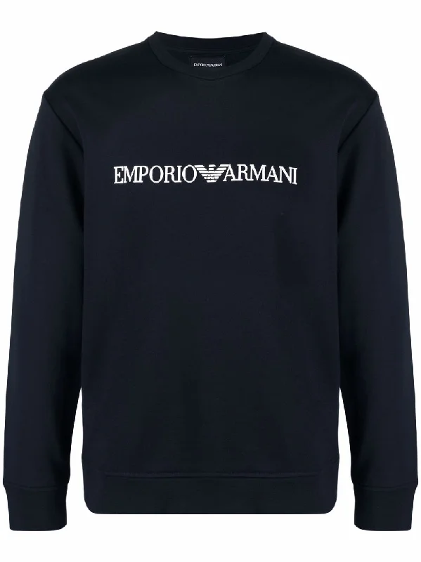 Logo-Print Crew-Neck Sweatshirt