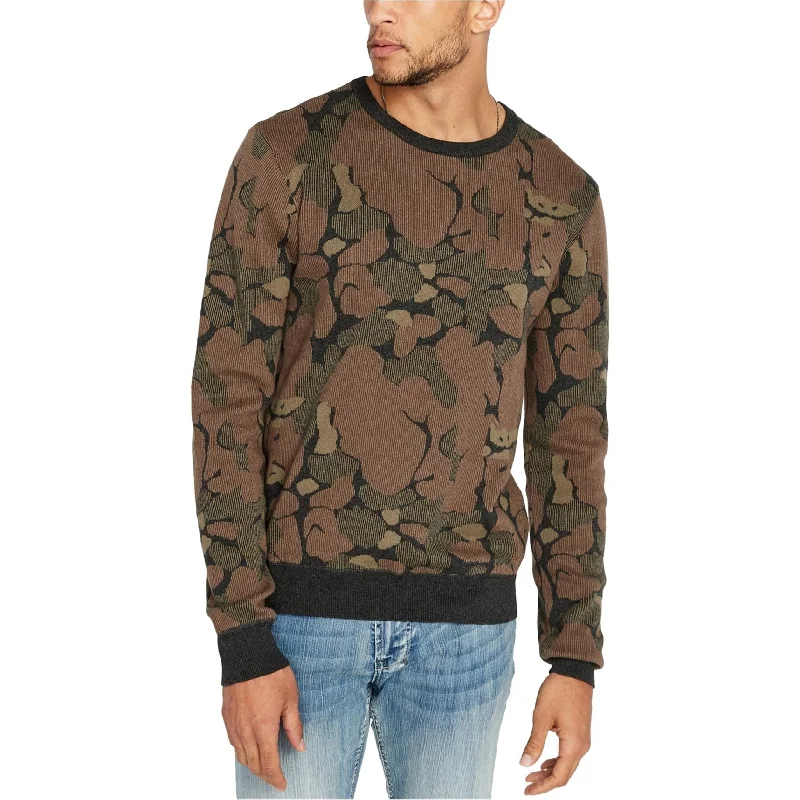 Buffalo David Bitton Mens Wacam Pullover Sweater, Green, Small