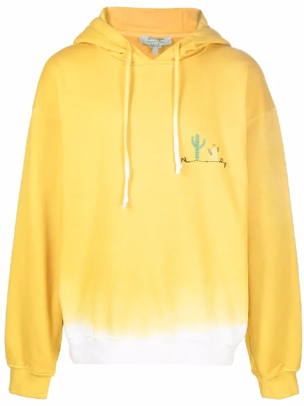 Embroidered-Design Hoodie