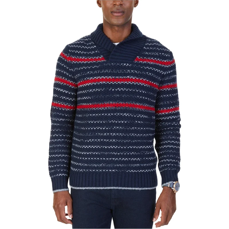 Nautica Mens Stripe Pullover Sweater