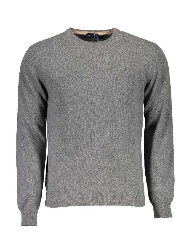 Harmont & Blaine  Men's Merino Wool Crewneck Sweater