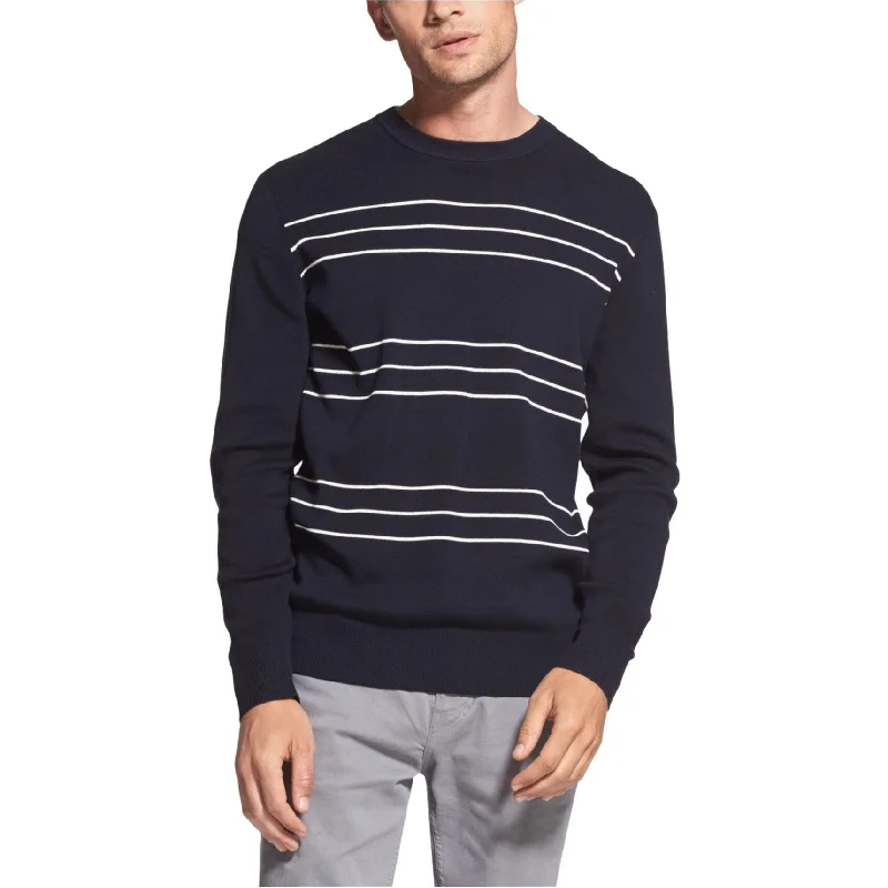 Dkny Mens Slim Stripe Pullover Sweater