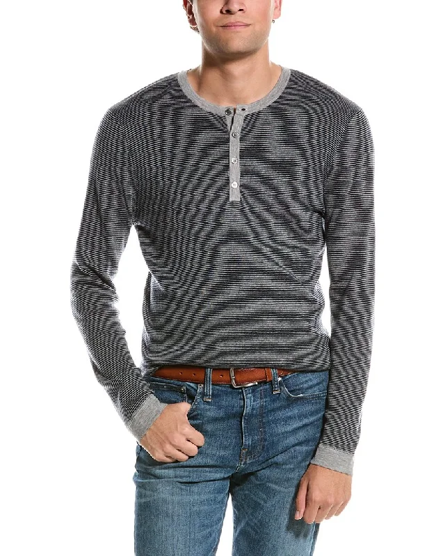 Kier + J Wool & Cashmere-Blend Henley