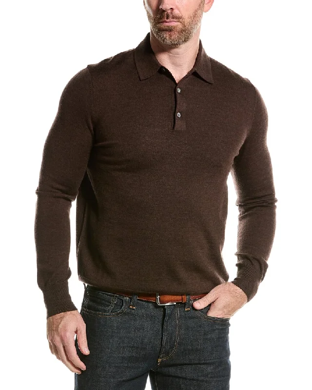 Brooks Brothers Wool Polo Sweater