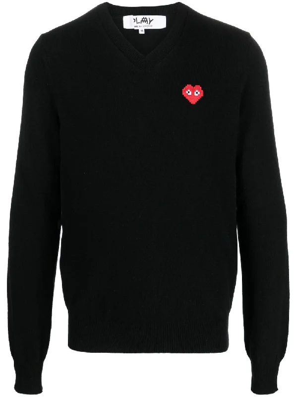 V-Neck Wool Jumper