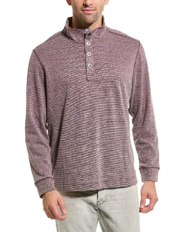 Tommy Bahama Salt Point Snap Mock Pullover