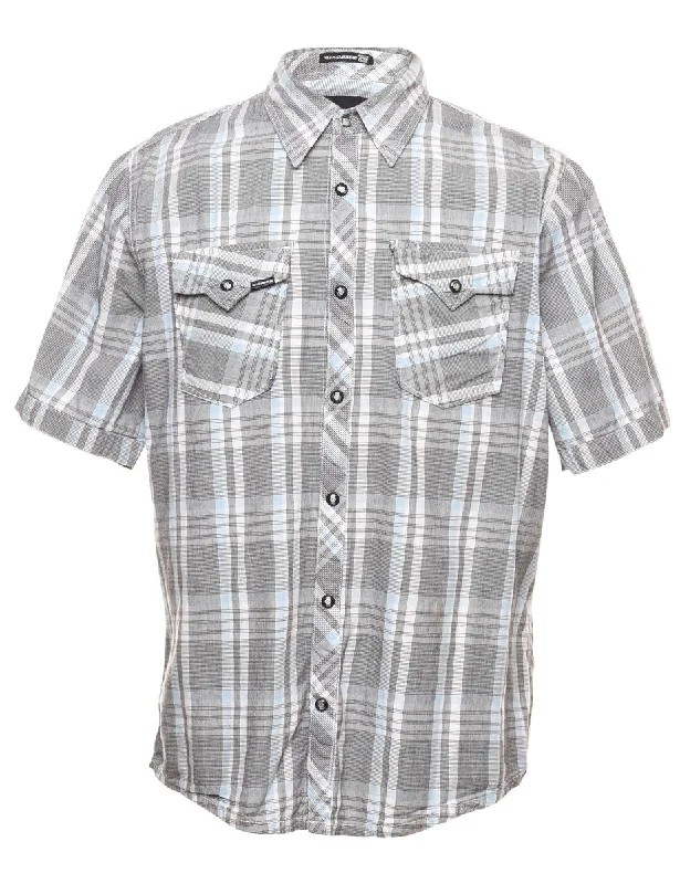 Checked Western Shirt - S