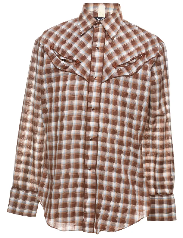 Levi's Checked Western Shirt - S