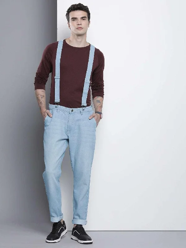 Men's Denim Dungaree Jeans