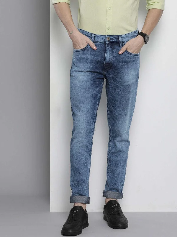 Men's Solid Jeans