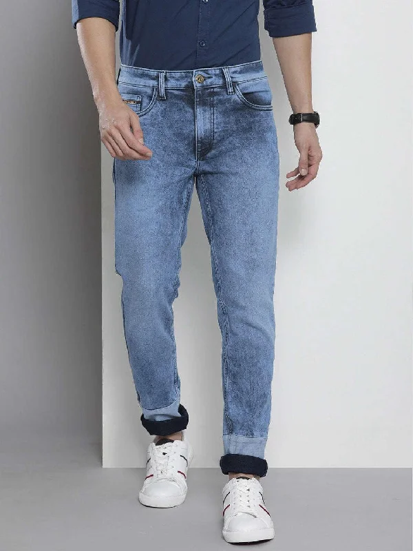 Men's Solid Jeans