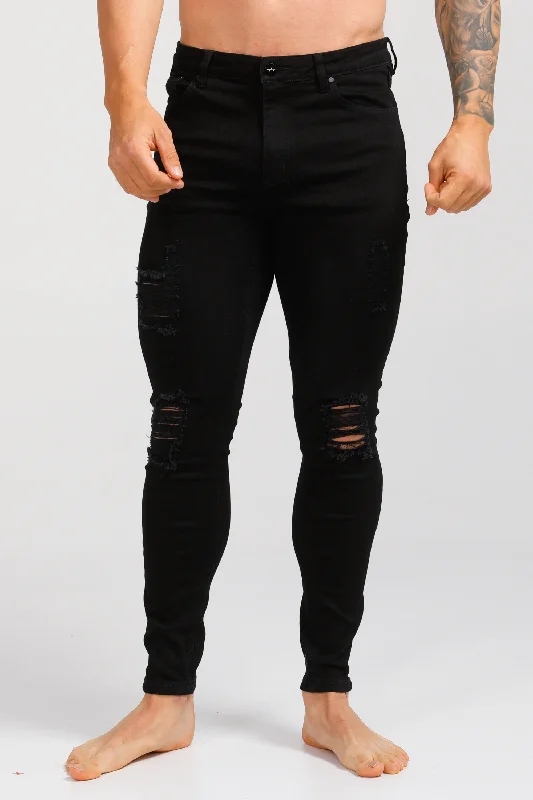 Charlie P Denim Jeans - Black