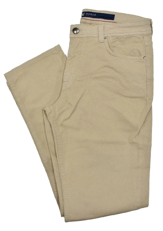 LP20 Tan - Marcello Mens Comfort Jeans