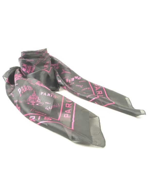 Novelty Print Head Scarf - XL