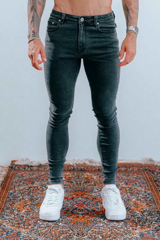 Skinny Jeans - Charcoal