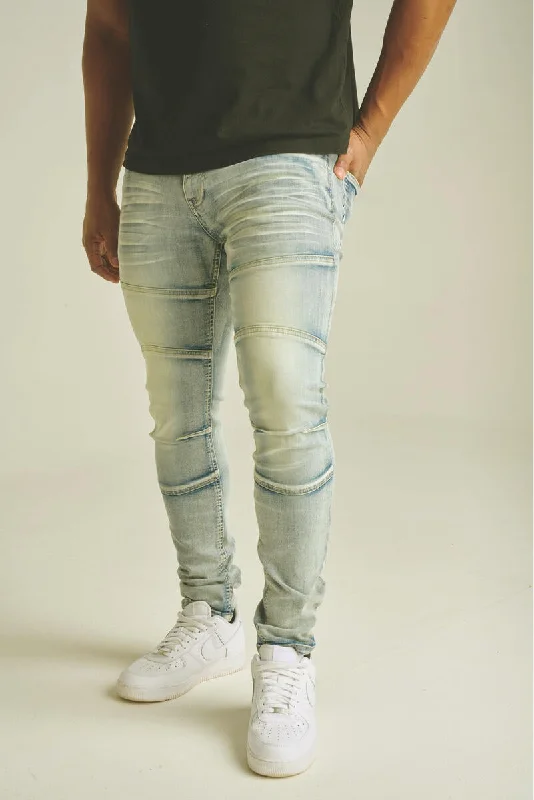 Spark 3D Crinkle & Cut Stretch Jean (Tint)