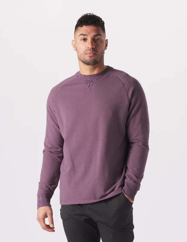 Dakota Crewneck: Berry Wine