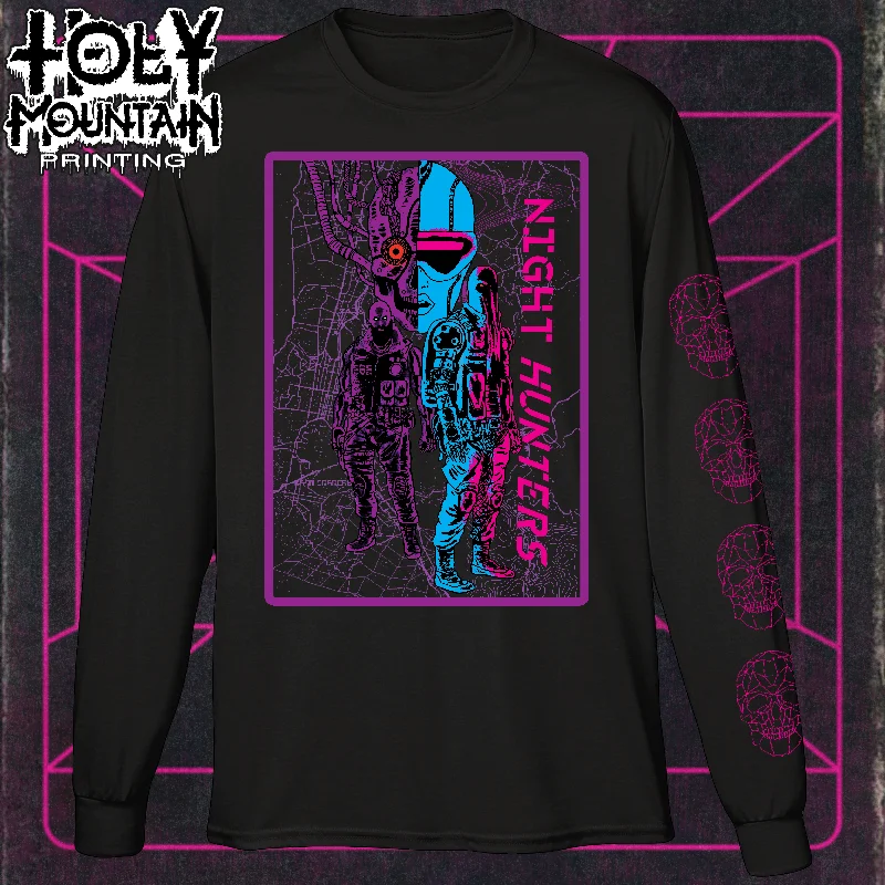 NIGHT HUNTERS "MAINFRAME" LONG SLEEVE SHIRT