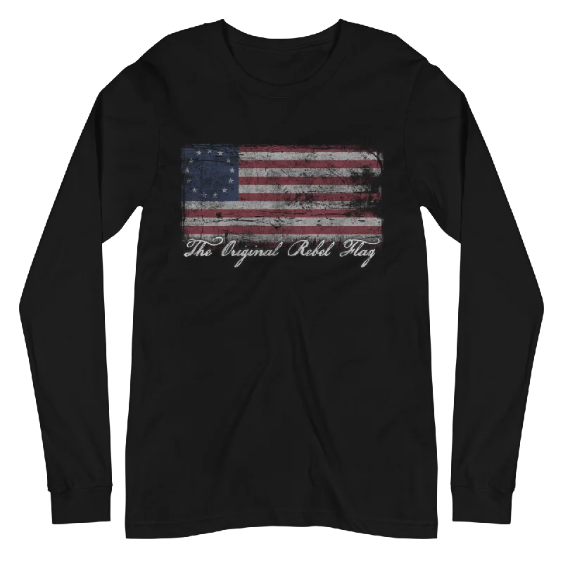 Original Rebel Flag Long Sleeve Tee