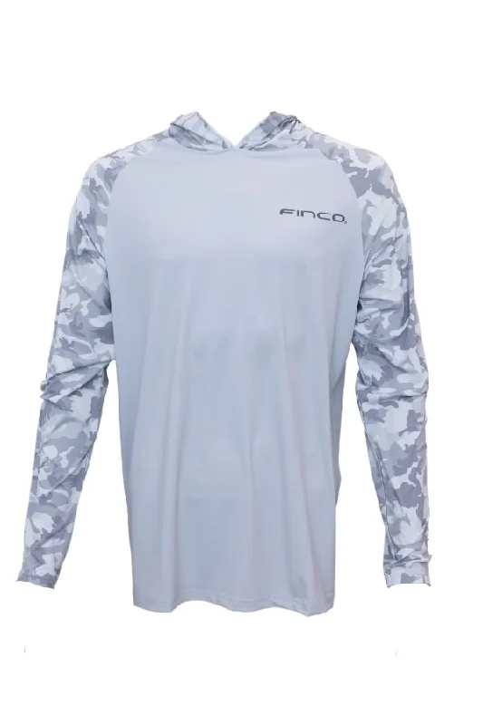 Performance Gray with Camo Hoodie