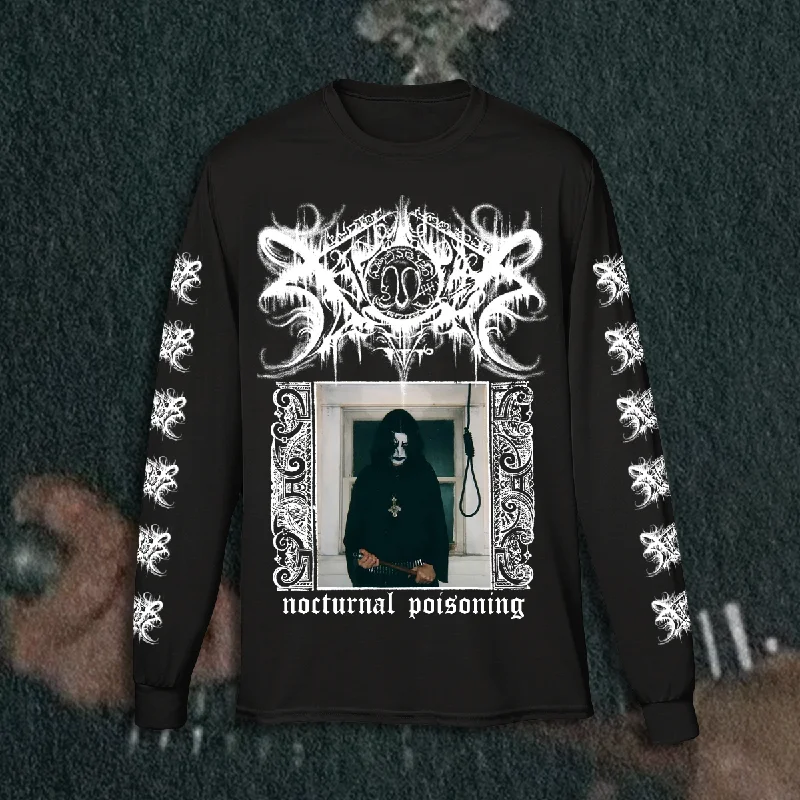 XASTHUR "NOCTURNAL" BLACK LONG SLEEVE SHIRT (PRE-ORDER)