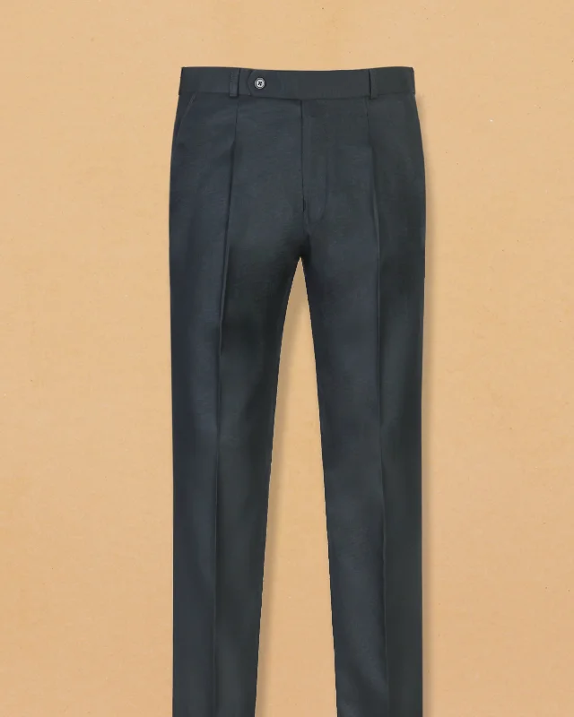 Peacock Blue Formal Pant