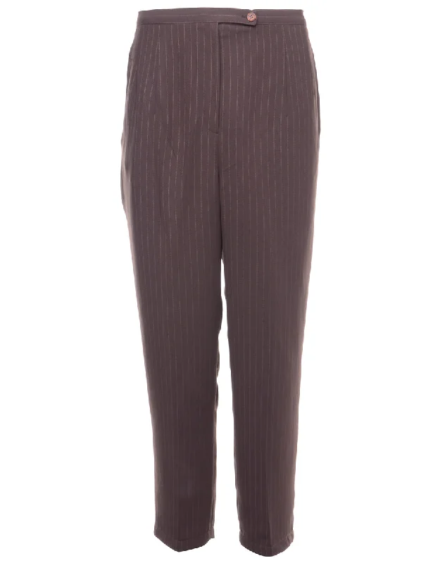 Beyond Retro Reworked Cropped Dana Tapered Trouser - W30