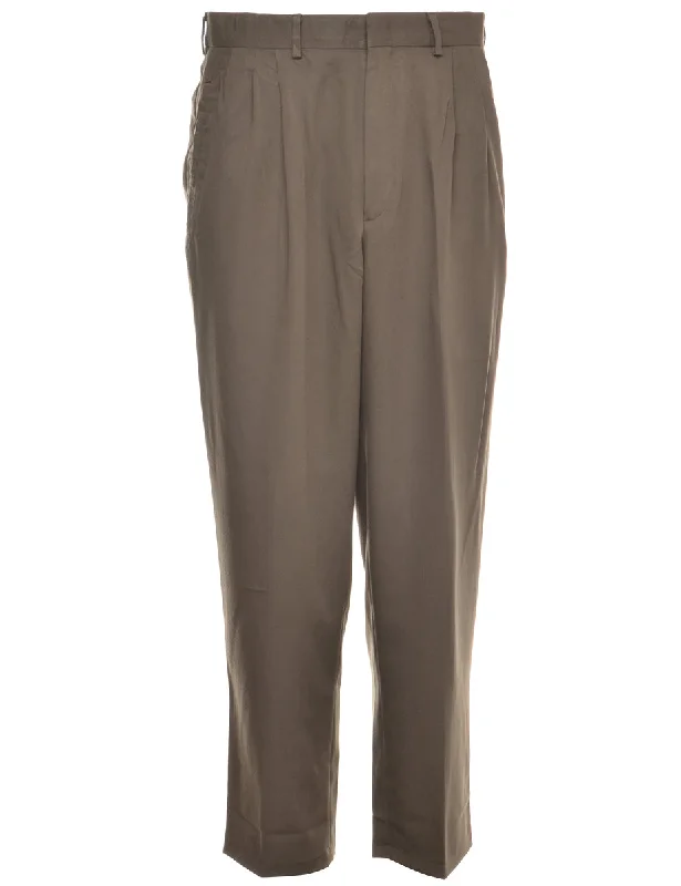 Beyond Retro Reworked Lewis Cropped Smart Trousers - W33