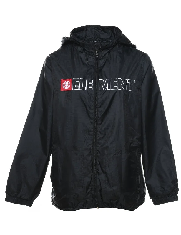 Black & Red Element Nylon Jacket - M