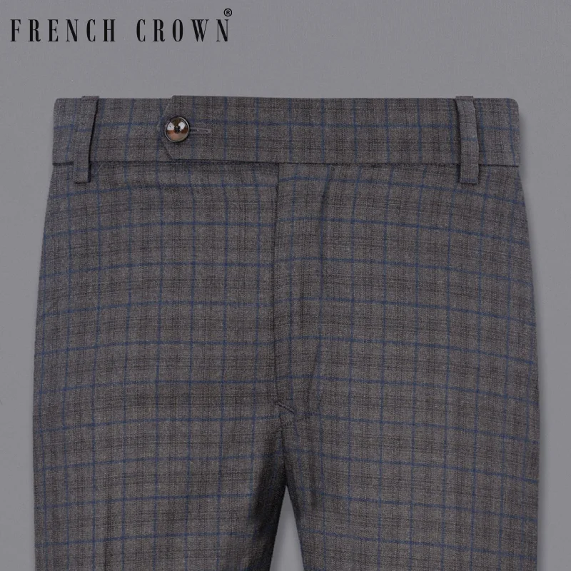 Tundora Gray Plaid Pant