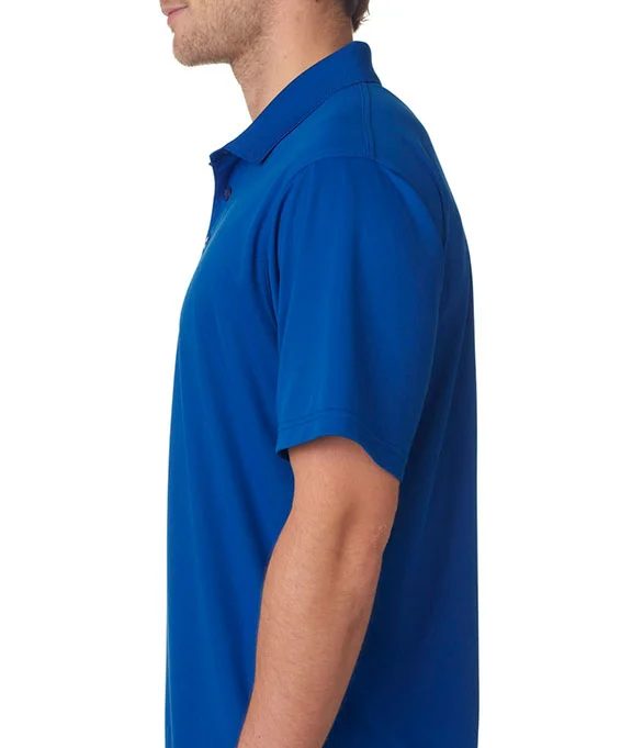 8210 - UltraClub Mens Cool & Dry Mesh Piqué Polo Shirt