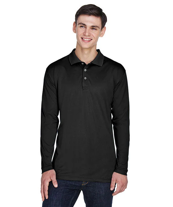 8405LS - UltraClub Adult Cool & Dry Sport Long-Sleeve Polo Shirt