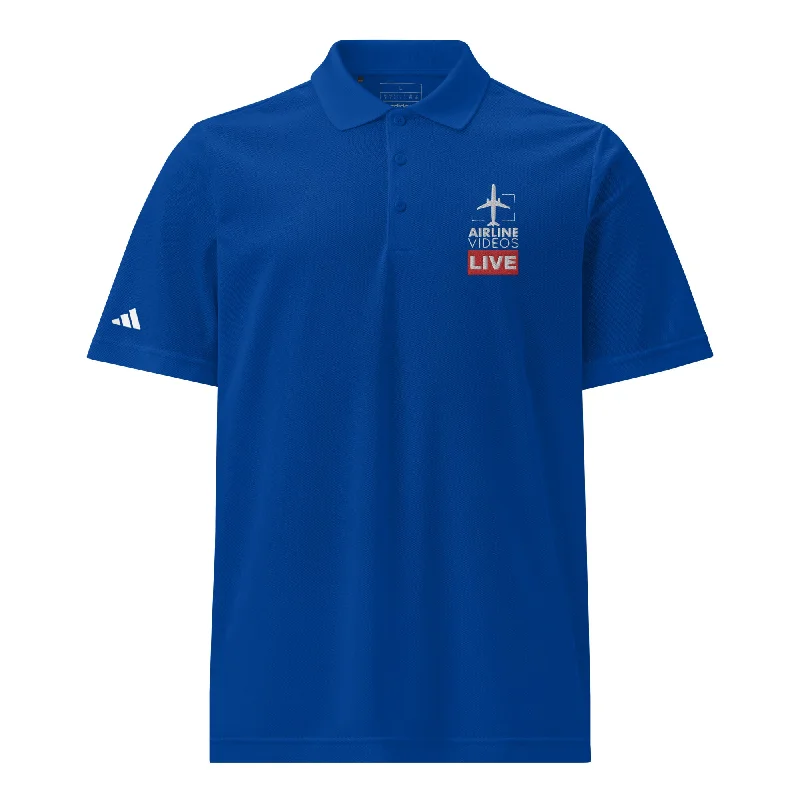 AIRLINE VIDEOS LIVE adidas sport polo